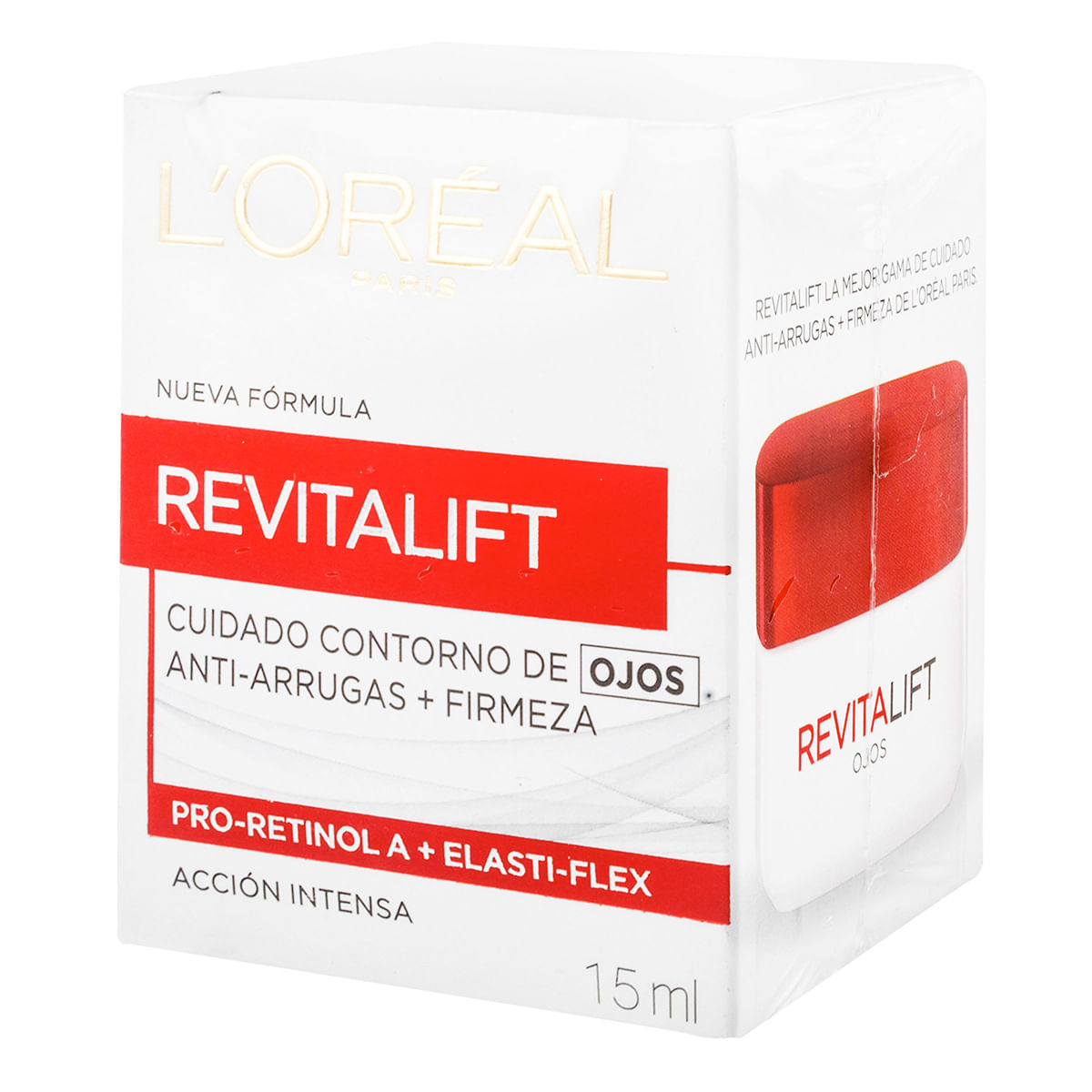 Crema LOréal Paris Revitalift Anti-Arrugas Contorno de Ojos Frasco x 15 mL