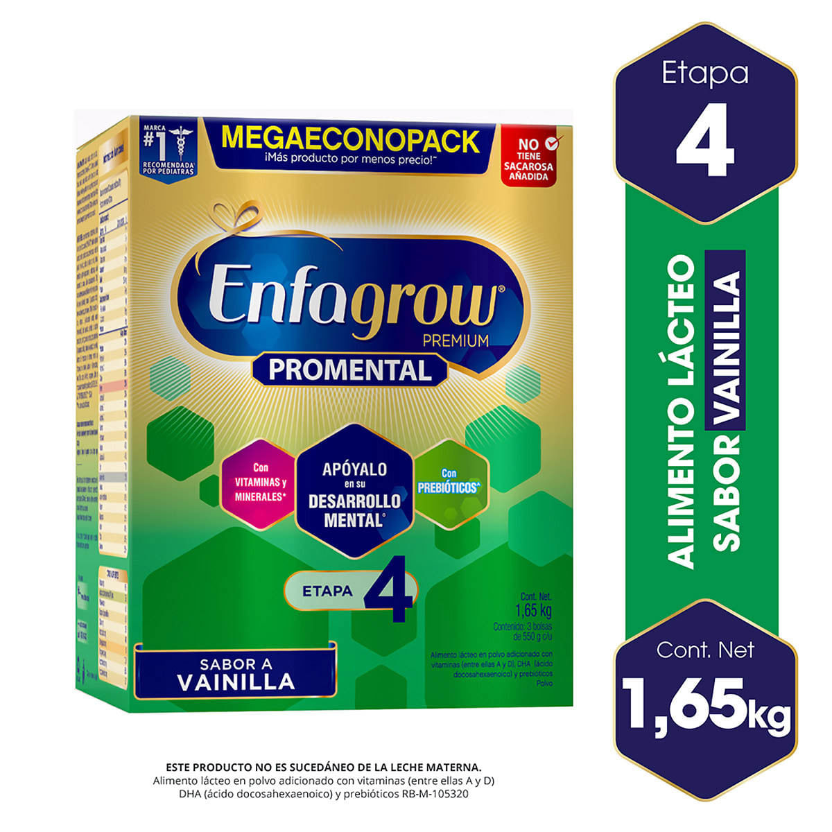 Alimento Lácteo Enfagrow Premium Preescolar Polvo Caja x 1650 g Megaeconopack.