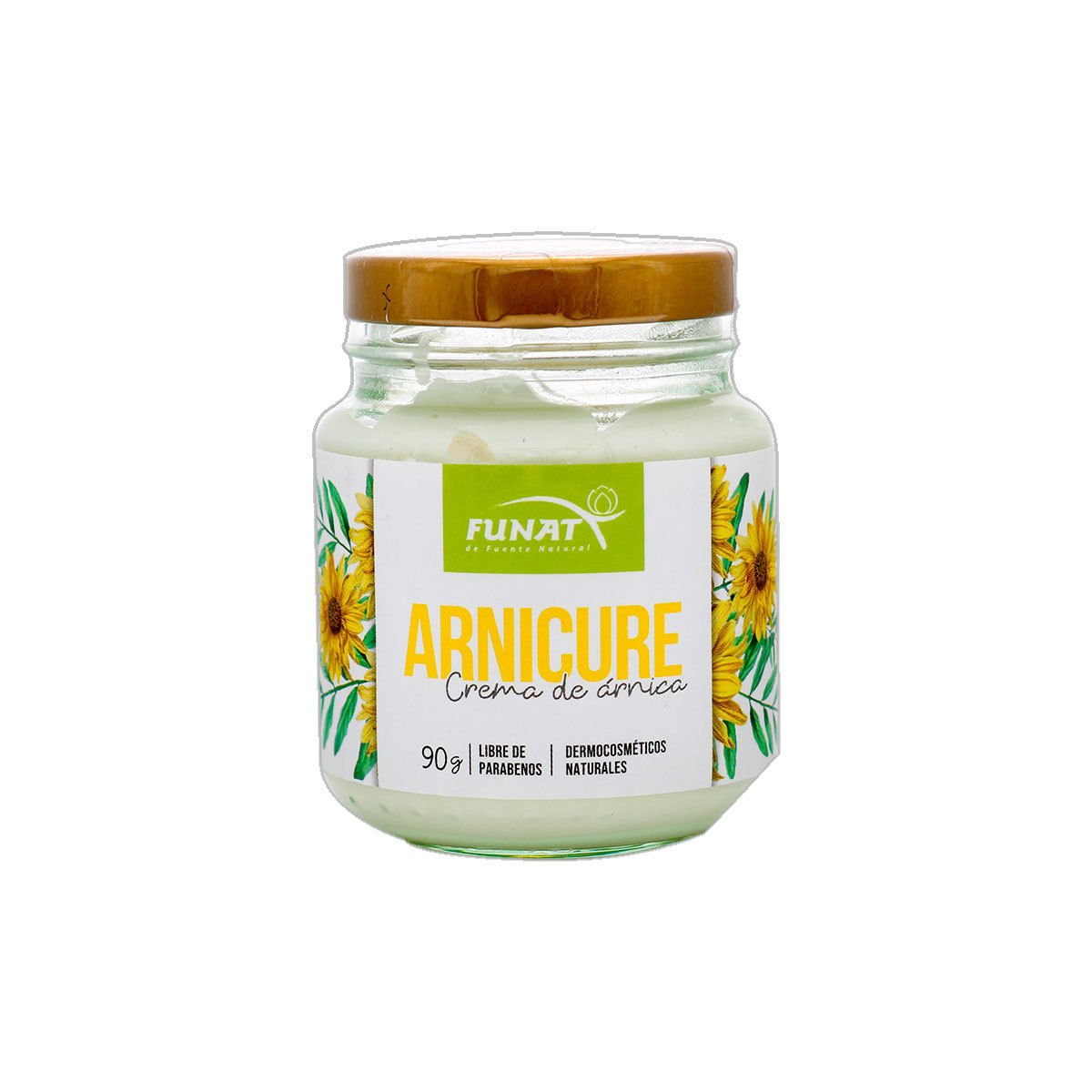 Crema De Árnica Arnicure Funat Frasco X 90 G.