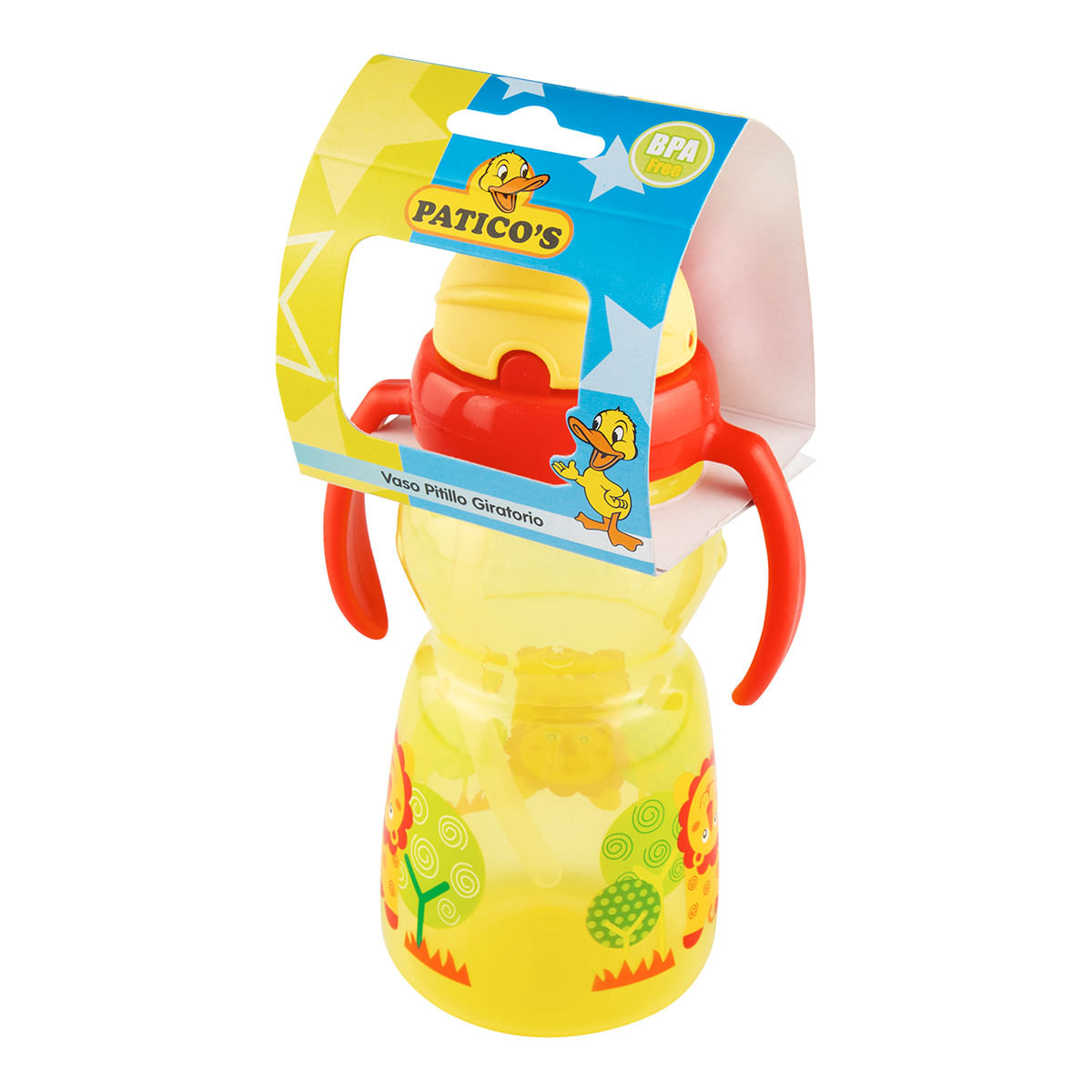Vaso Pitillo Giratorio Paticos