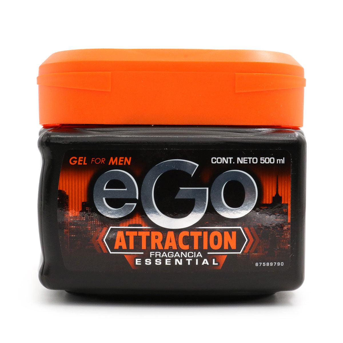 Gel Capilar Ego For Men Attraction Essential Frasco X 500 Ml.