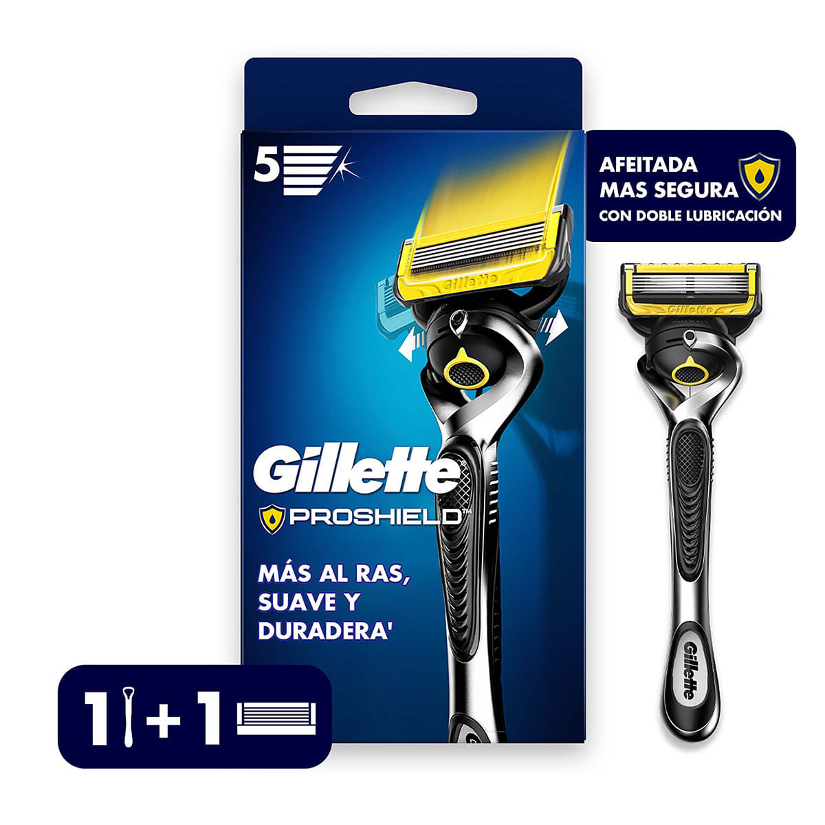 Máquina para Afeitar Gillette Fusion 5 Proshield Blister x 1 Ud.