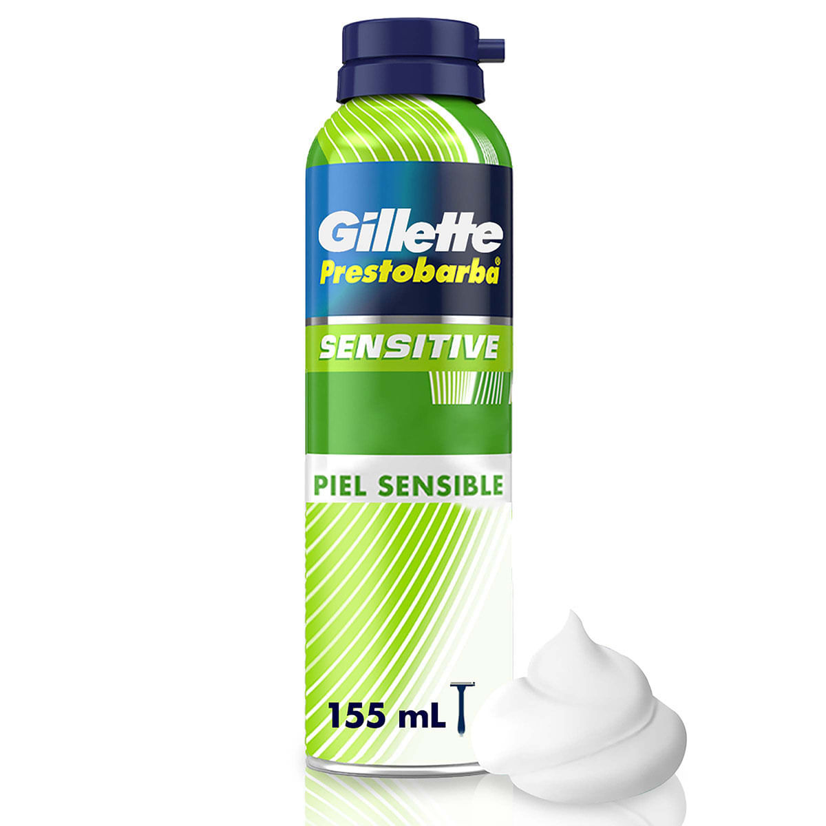 Espuma para Afeitar Gillette Prestobarba Sensitive Spray x 150 g.