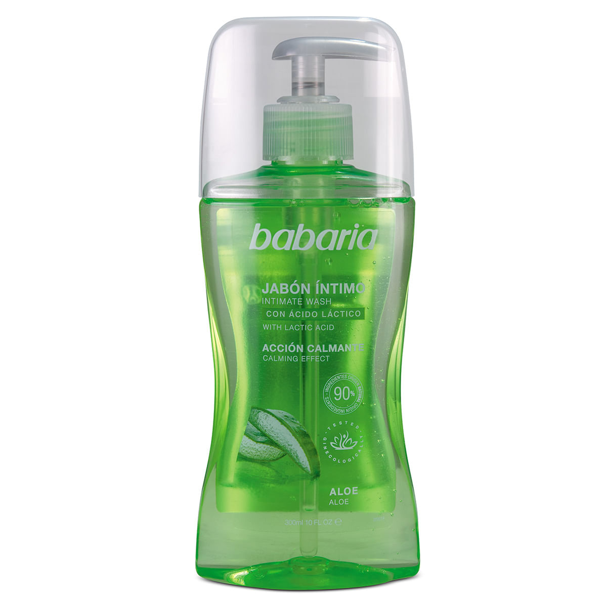 Jabón Líquido Íntimo Babaria Áloe Frasco x 300 mL