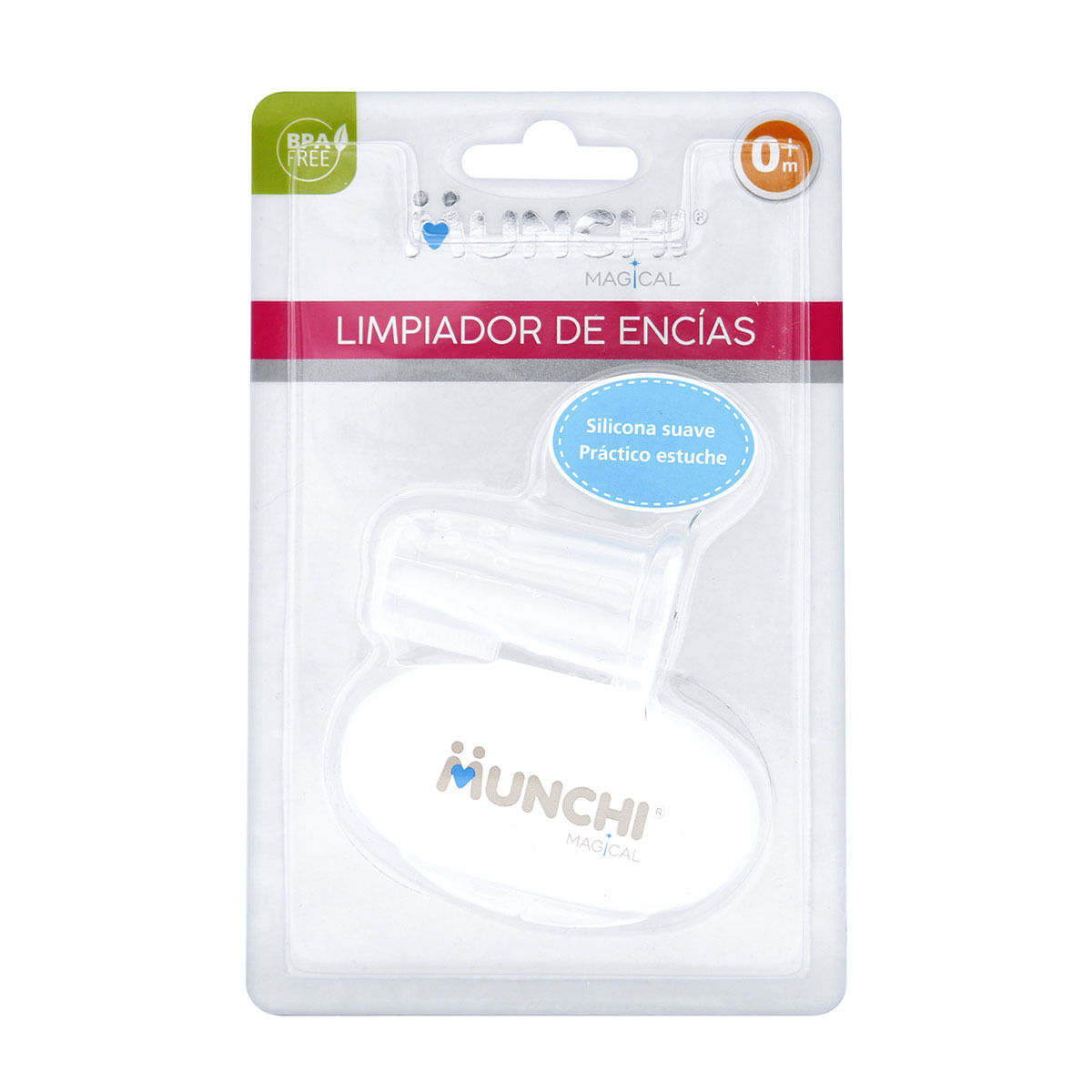 Cepillo Limpiador de Encías Munchi Magical Blister x 1 Ud.