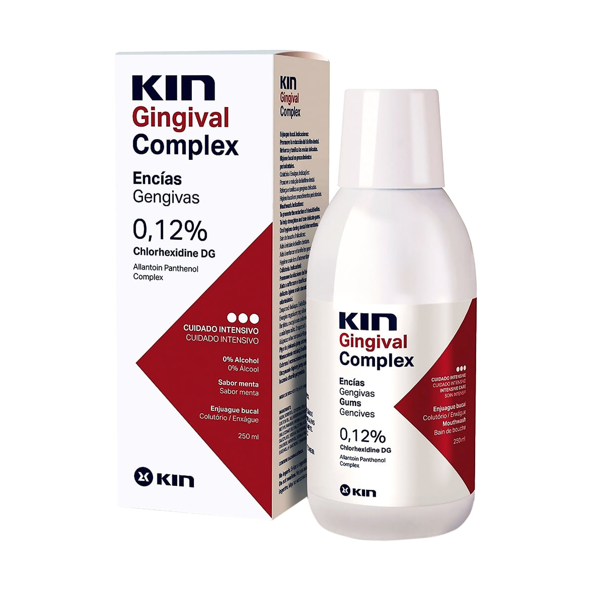 Enjuague Bucal Kin Gingival Complex Frasco x 250 mL