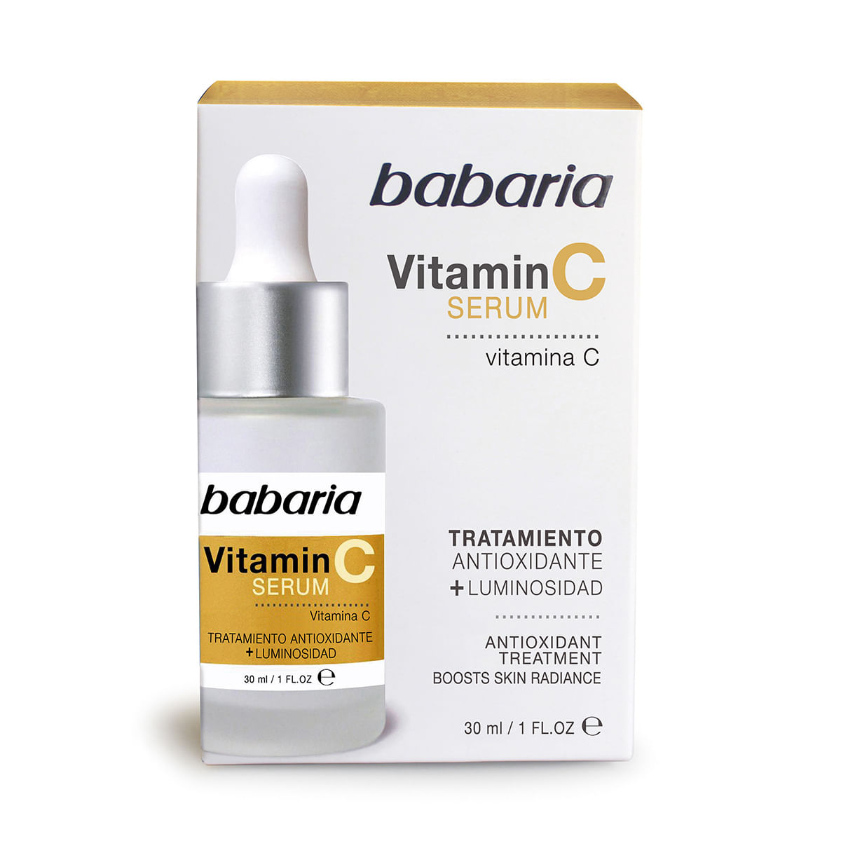 Sérum Babaria Vitamina C Tratamiento Antioxidante Frasco x 30 mL