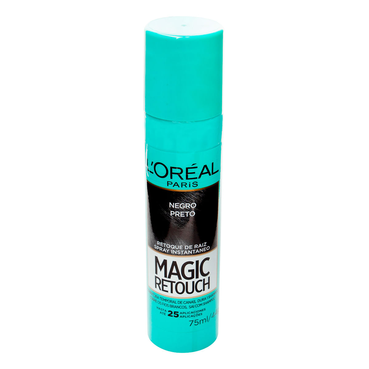 Cobertura Temporal LOréal Paris Canas Magic Retouch Negro Spray x 75 mL