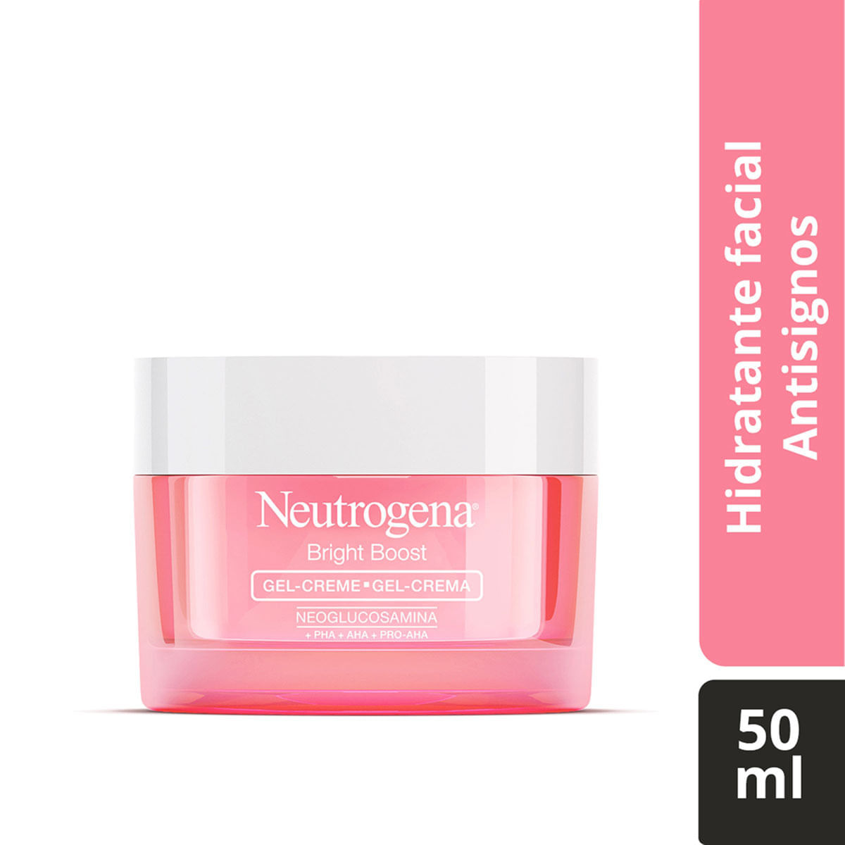 Gel-Crema Neutrogena Bright Boost Anti-Signos de la Edad Frasco x 50 g.