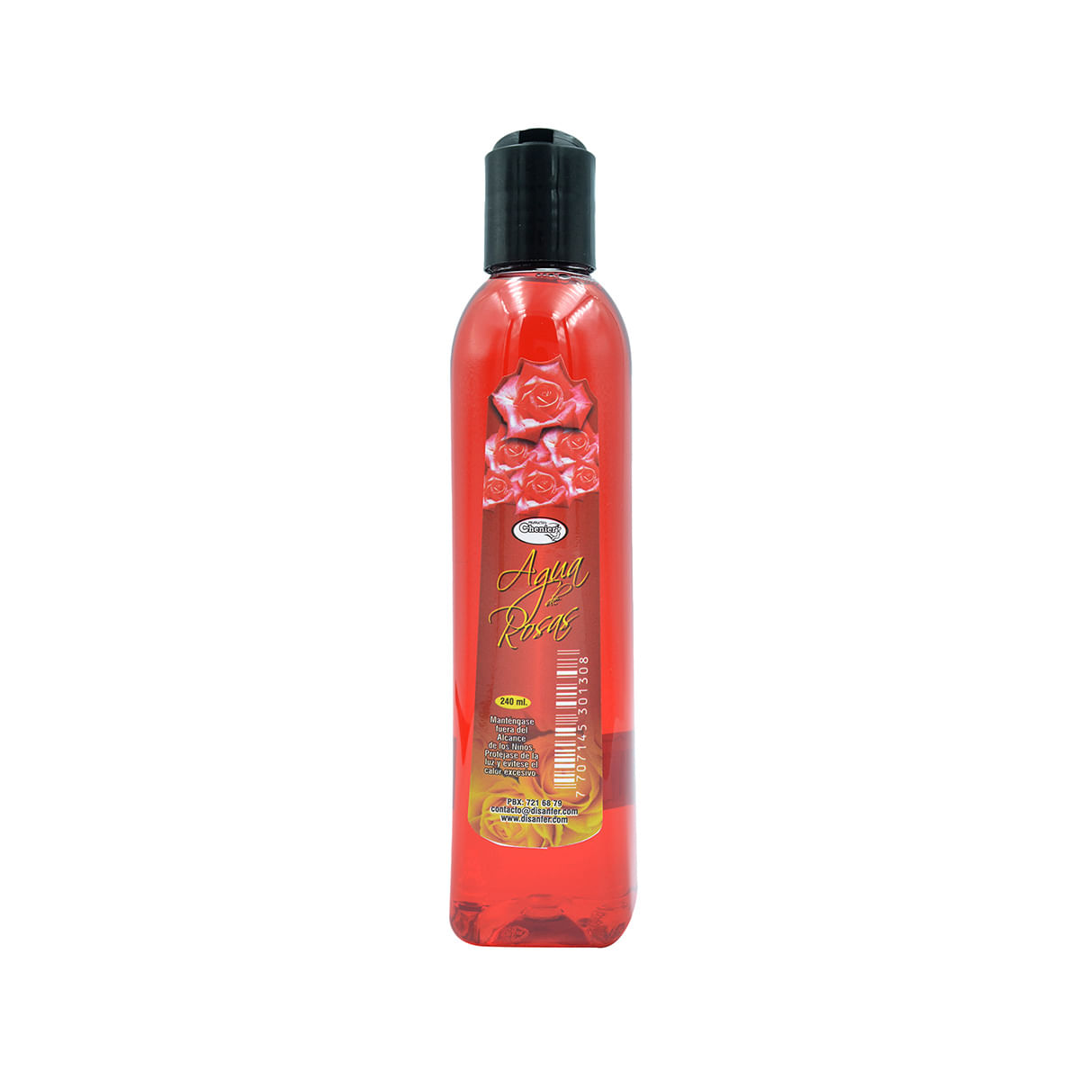 Agua de Rosas Chenier Frasco x 240 mL.
