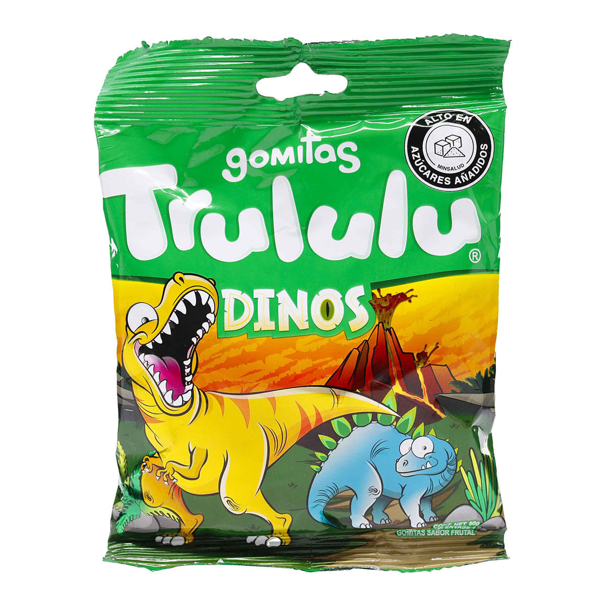 Gomas Trululú Dinoss Paquete X 90 G.