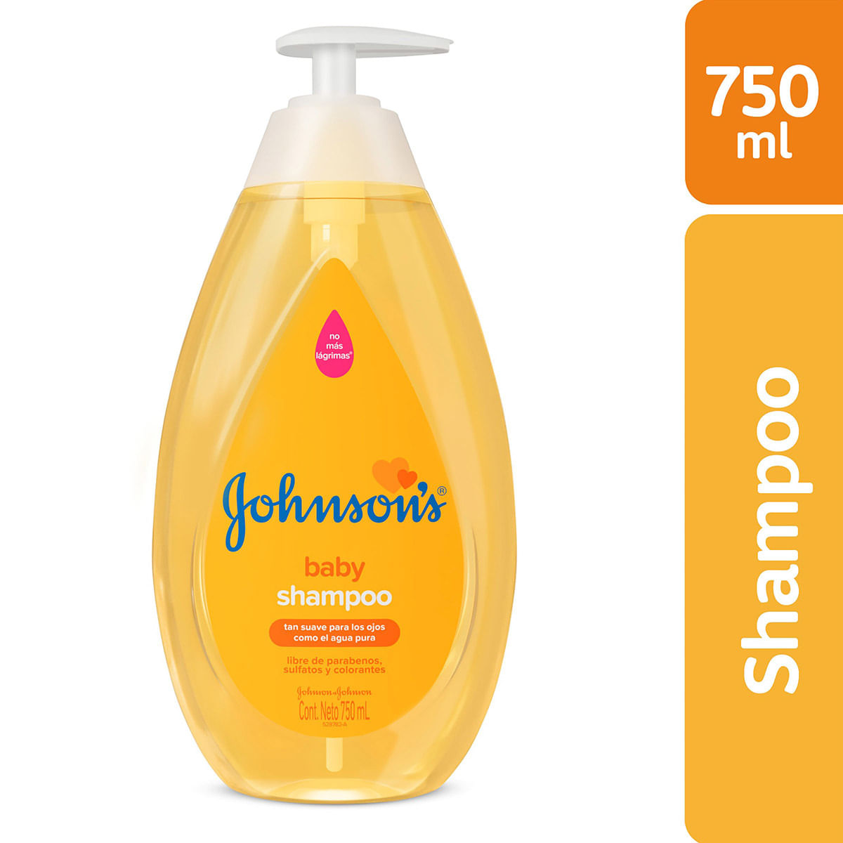 Shampoo Johnsons Baby Original Frasco x 750 mL