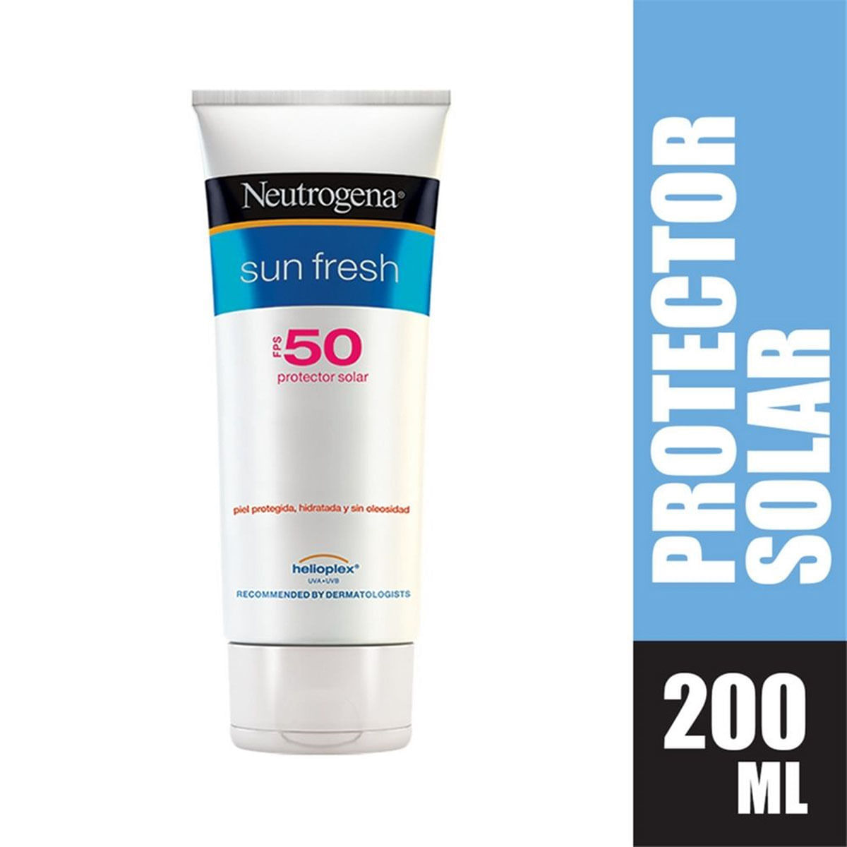 Protector Solar Neutrogena Sun Fresh FPS 50 Tubo x 200 mL.