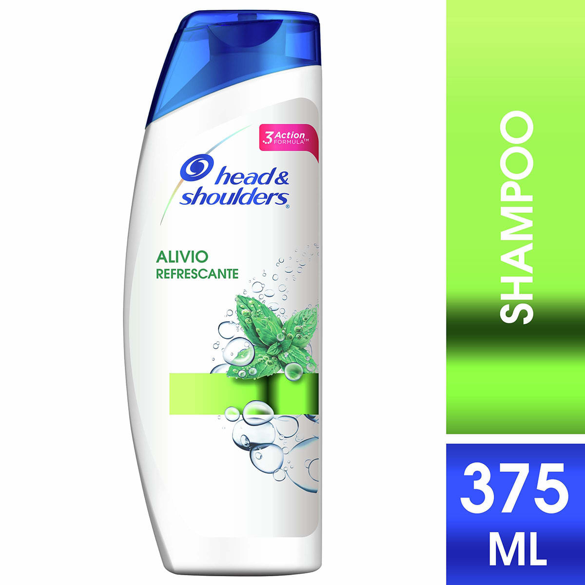 Shampoo Head & Shoulders Alivio Refrescante Frasco x 375 mL.