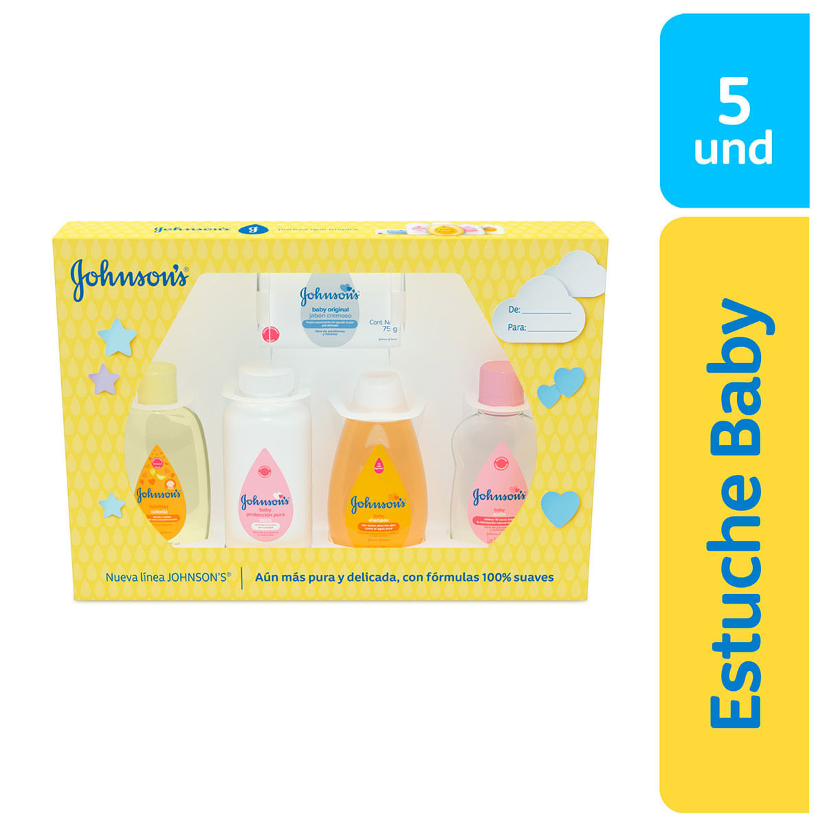 Estuche Johnsons Baby Grande x 5 Arts