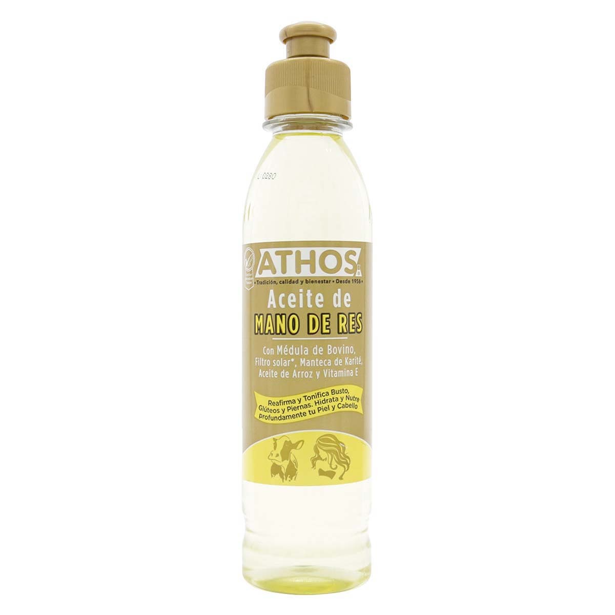 Aceite Corporal Mano De Res Athos Frasco X 250 Ml.
