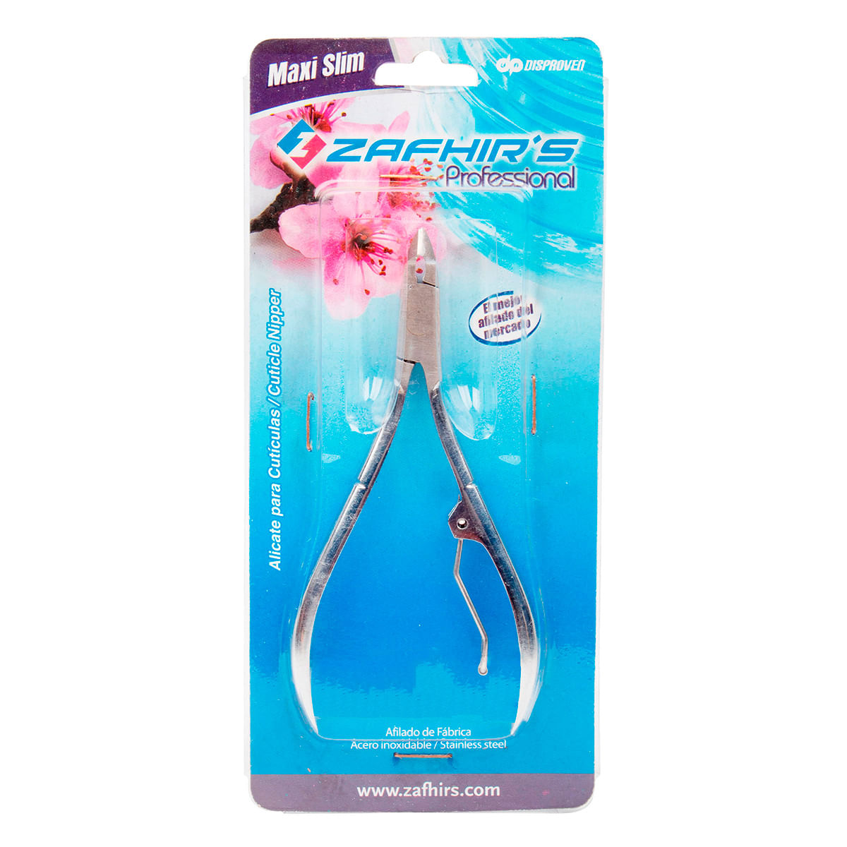 Alicate para Cutícula Zafhirs Profesional Maxi Slim Blister x 1 Ud