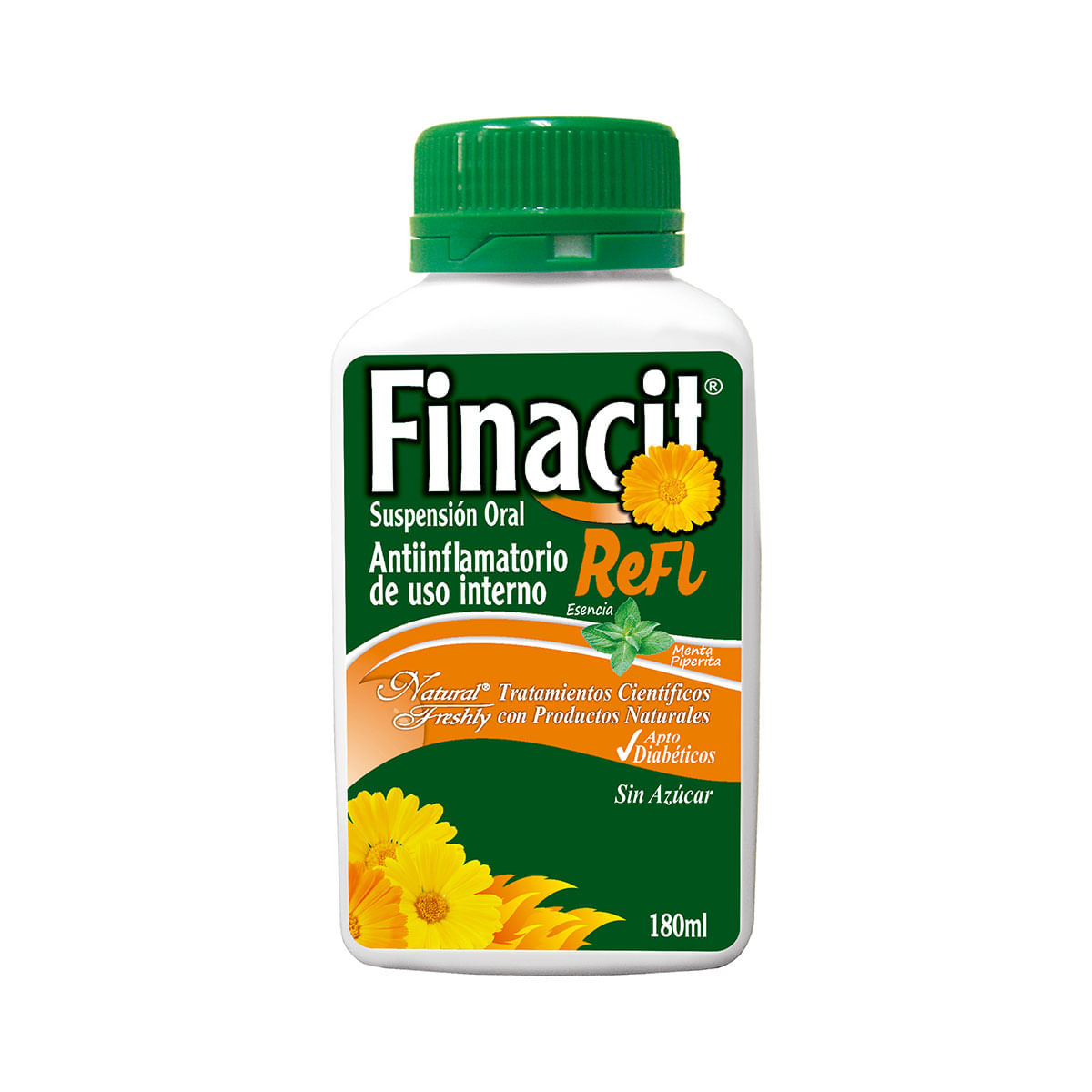Suspensión Oral Finacit Reflu Natural Freshly Frasco x 180 mL