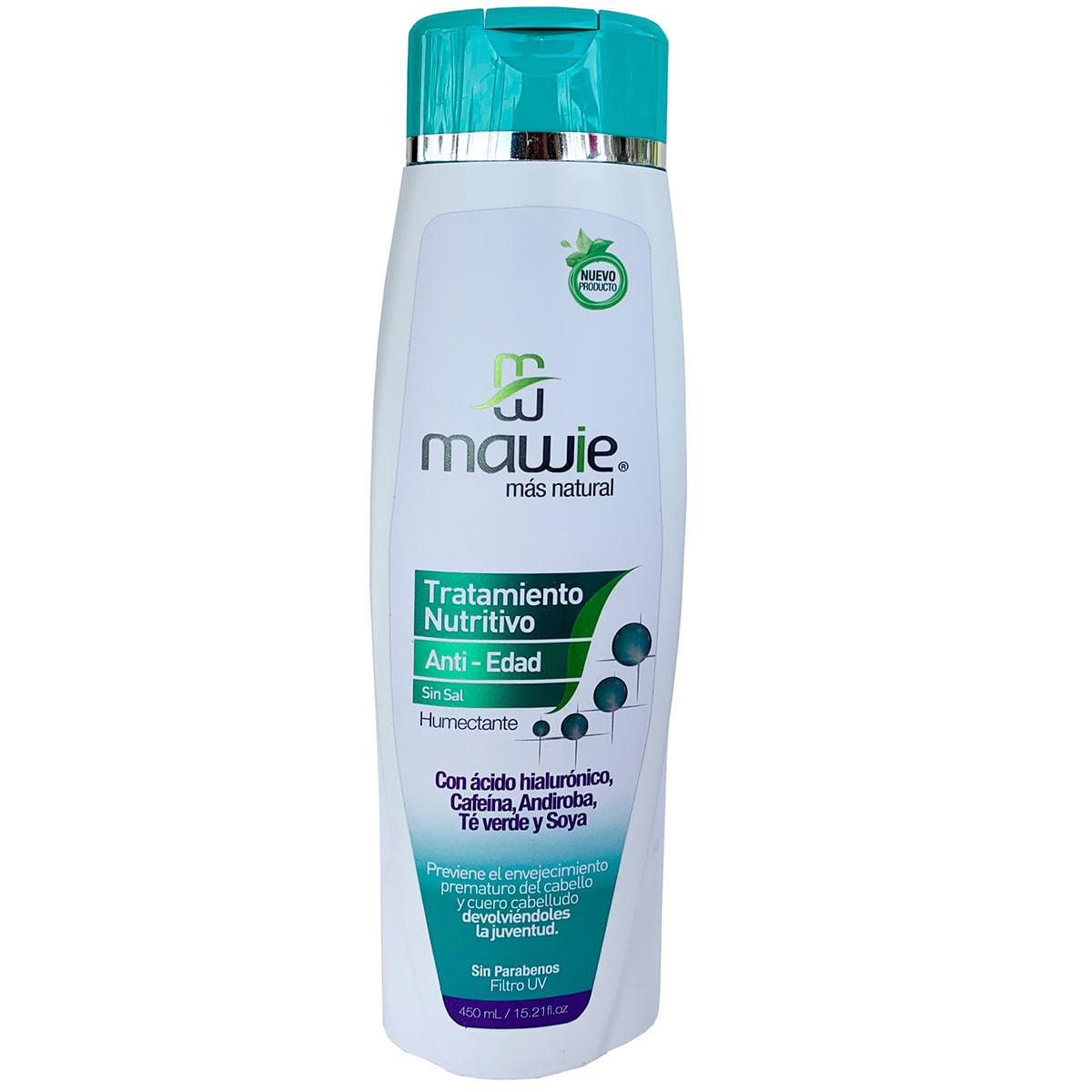 Tratamiento Capilar Mawie Anti-Edad Frasco x 450 mL.