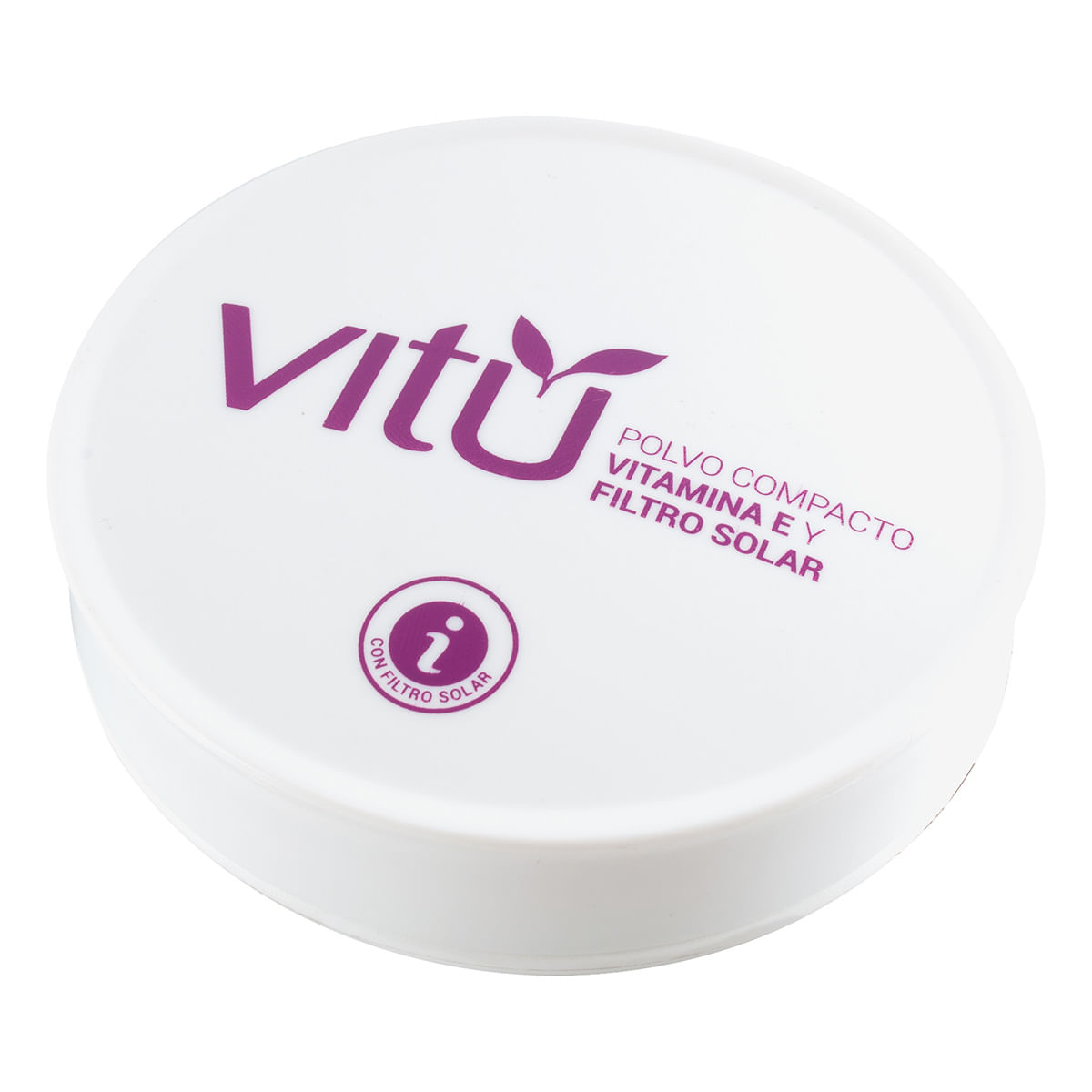 Polvo Compacto Vitú Vitamina E Nuez Tono 3 Frasco x 1 Ud.
