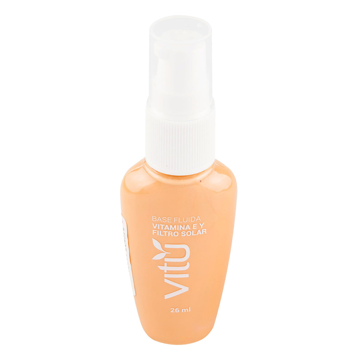 Base Líquida Vitú Vitamina E Avellana Tono 2 Frasco x 26 mL.