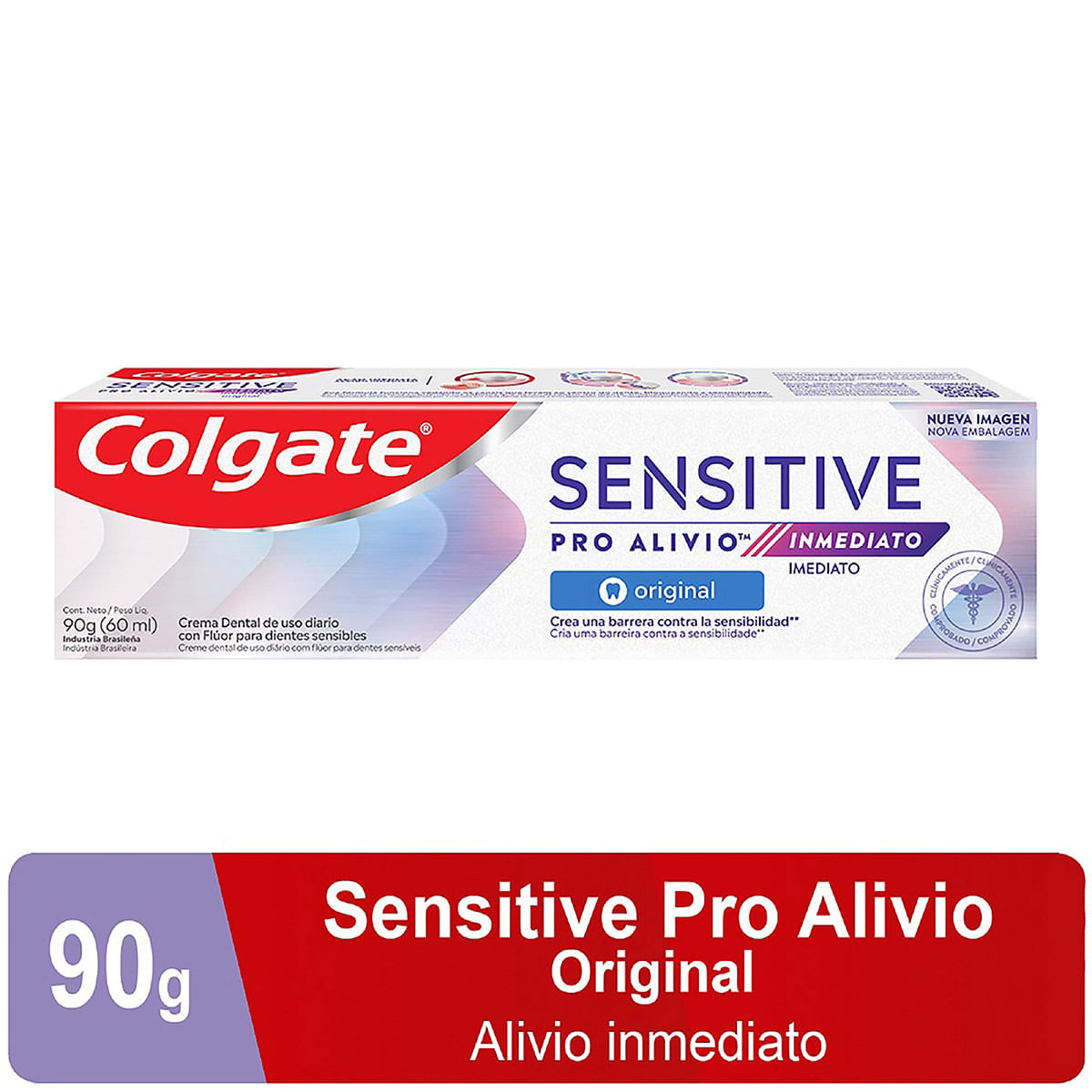 Crema Dental Colgate Sensitive Pro-Alivio Inmediato Caja x 90 g.