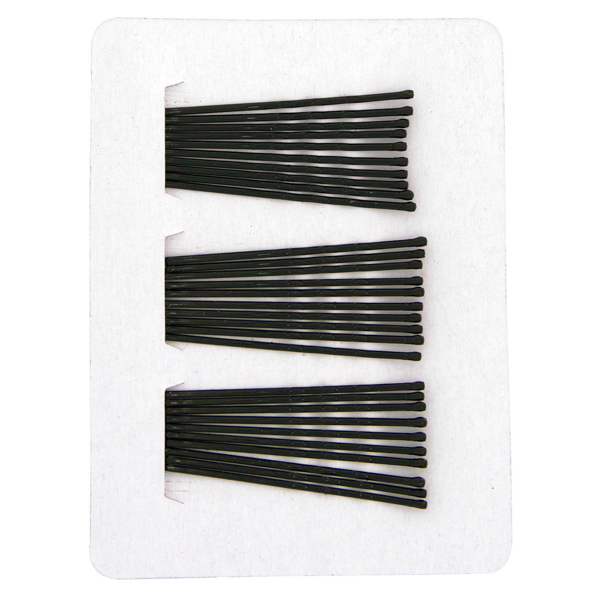 Ganchos Negros Zafhirs para Cabello Blister x 30 Uds