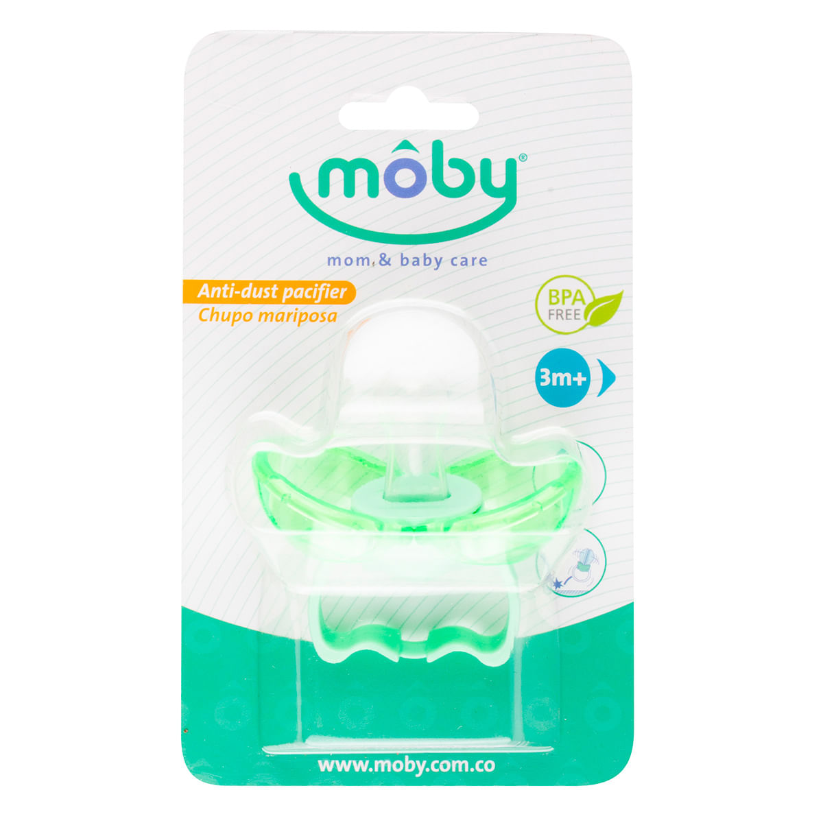 Chupo Moby Mariposa Blister x 1 Ud.