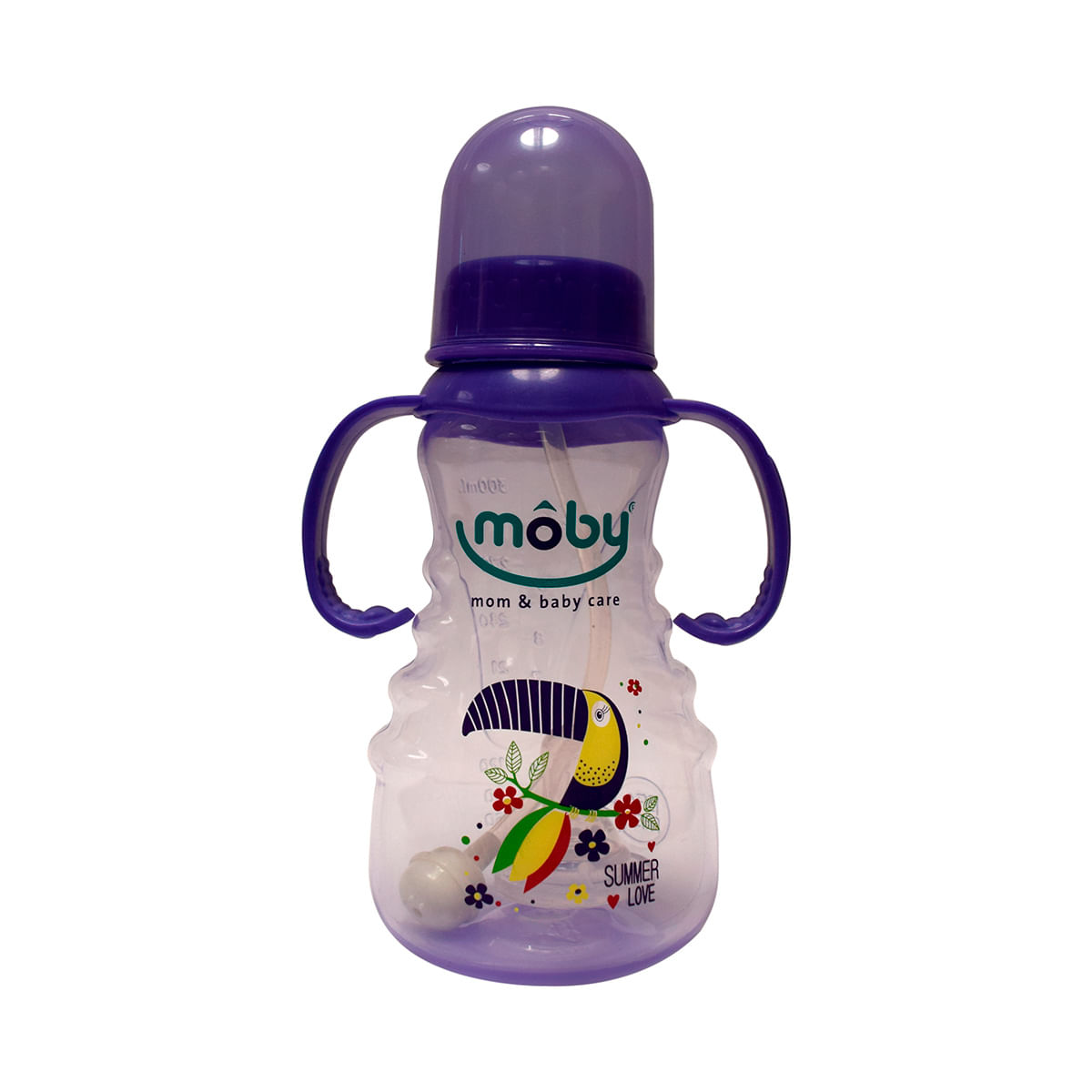 Biberón Moby Baby Slim 11 Oz x 1 Ud.