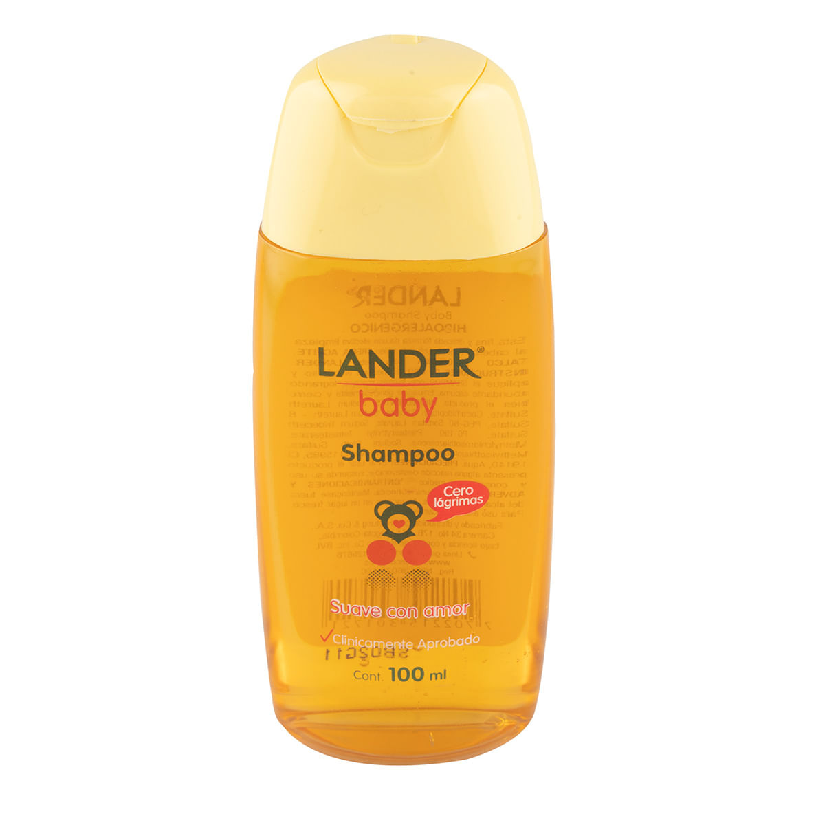 Shampoo Lander Baby Original Frasco x 100 mL.