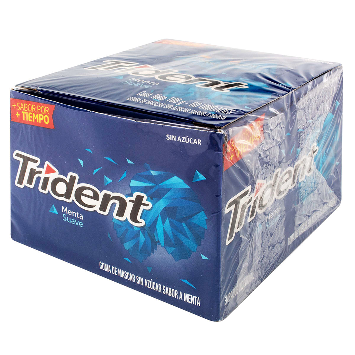 Goma De Mascar Trident Menta Suave Caja X 60 Uds.