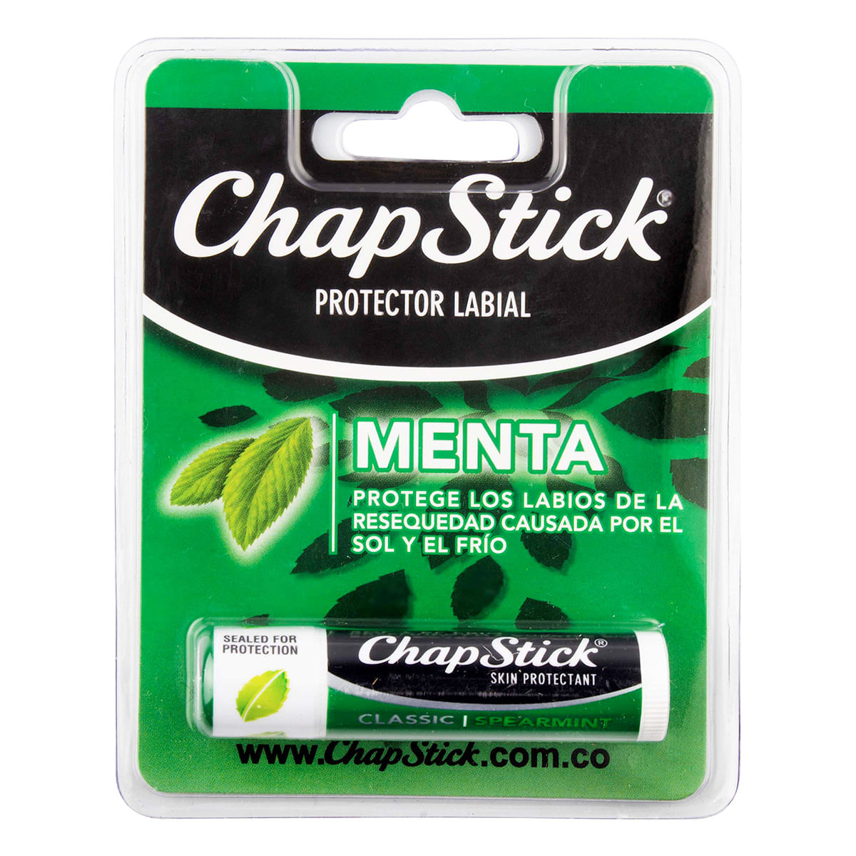 Protector Labial Chap Stick Menta Blister X 1 Ud.