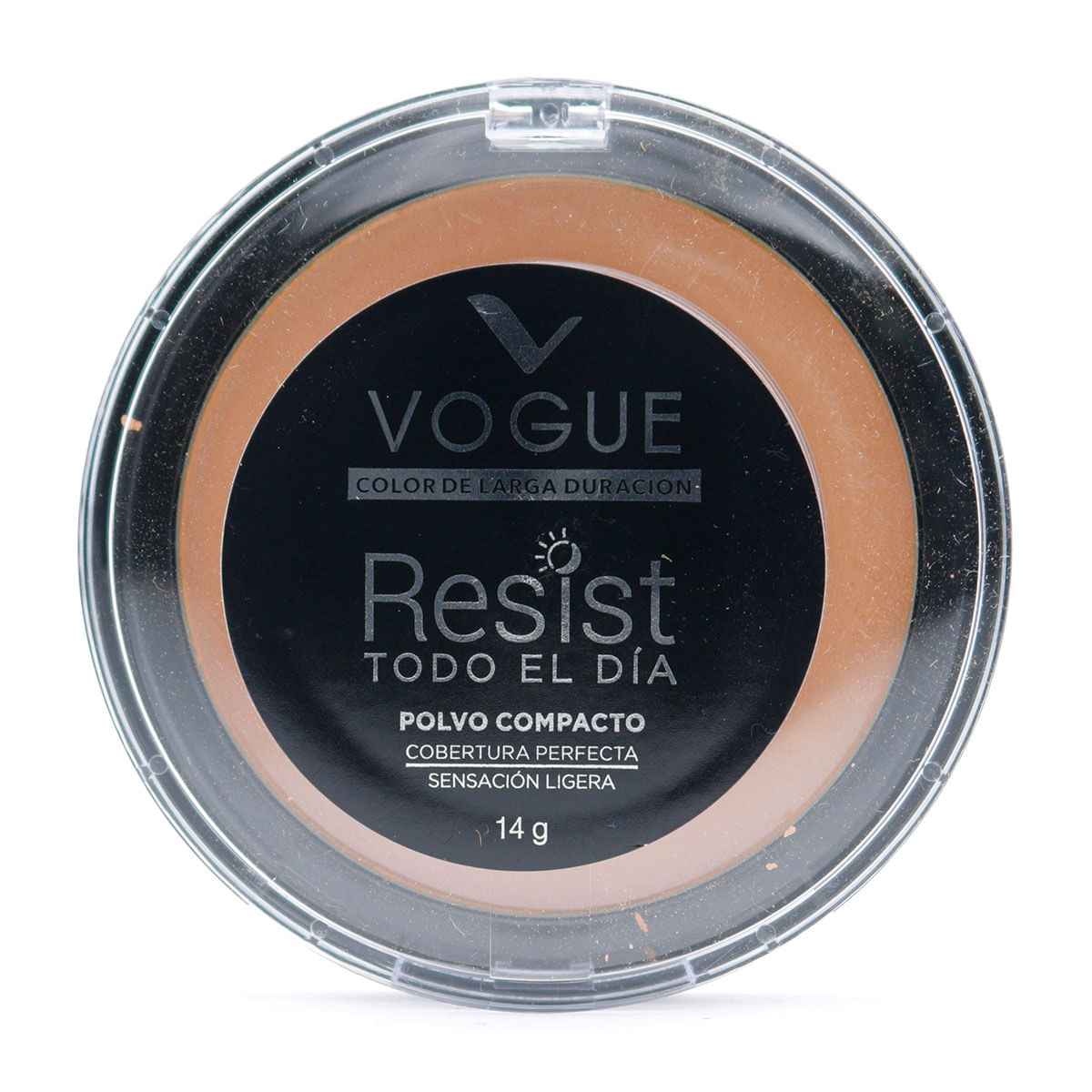 Polvo Compacto Vogue Resist Miel Frasco x 14 g