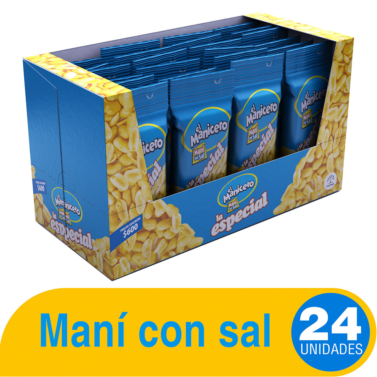 Maní La Especial El Manicero Caja X 400 G X 24 Uds.