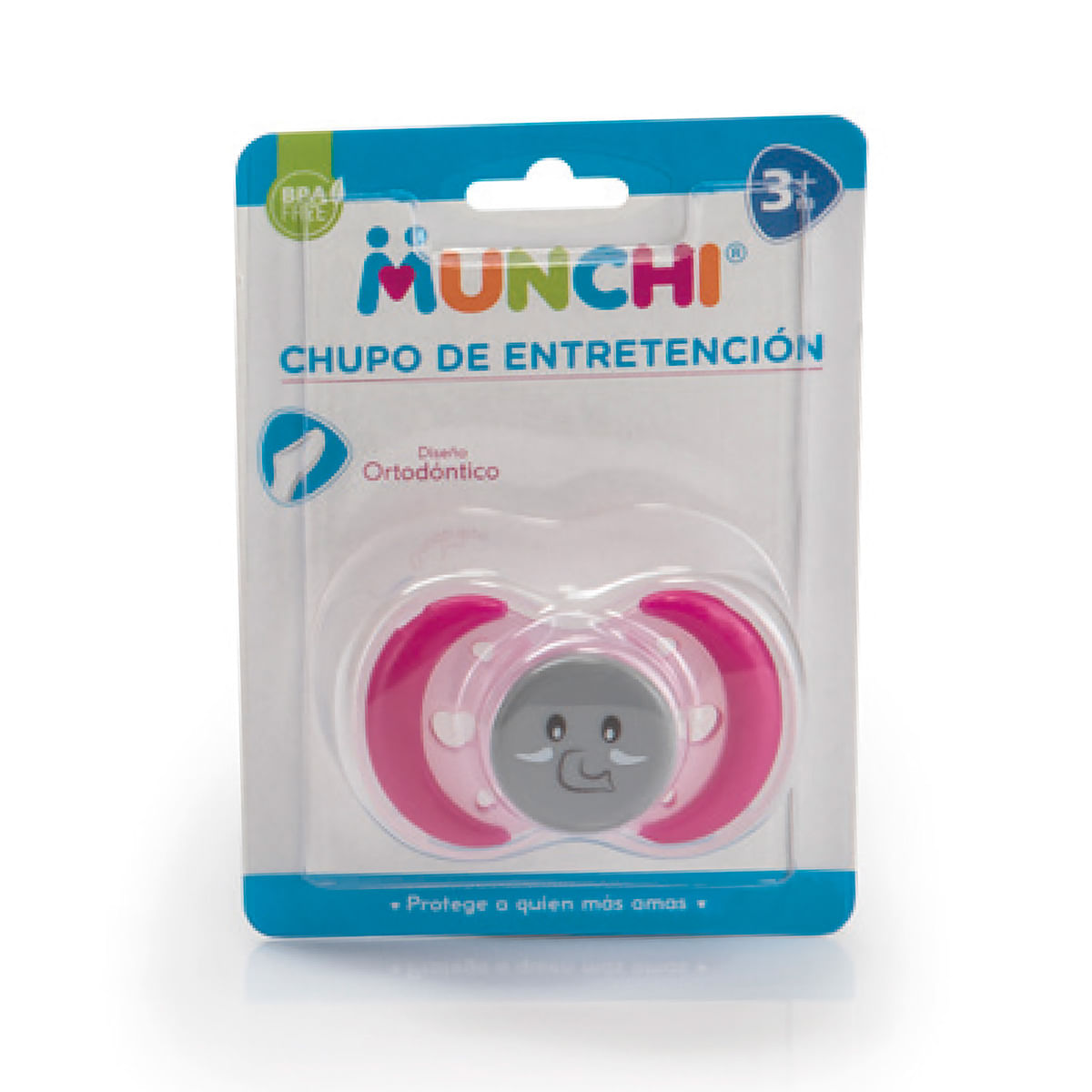 . Chupo Ortodóntico Munchi Entretención Blister x 1 Ud
