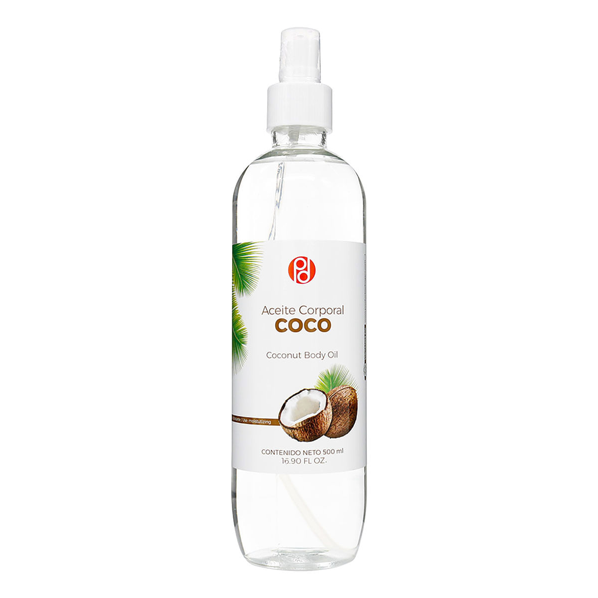 Aceite Corporal PD Coco Spray x 500 mL