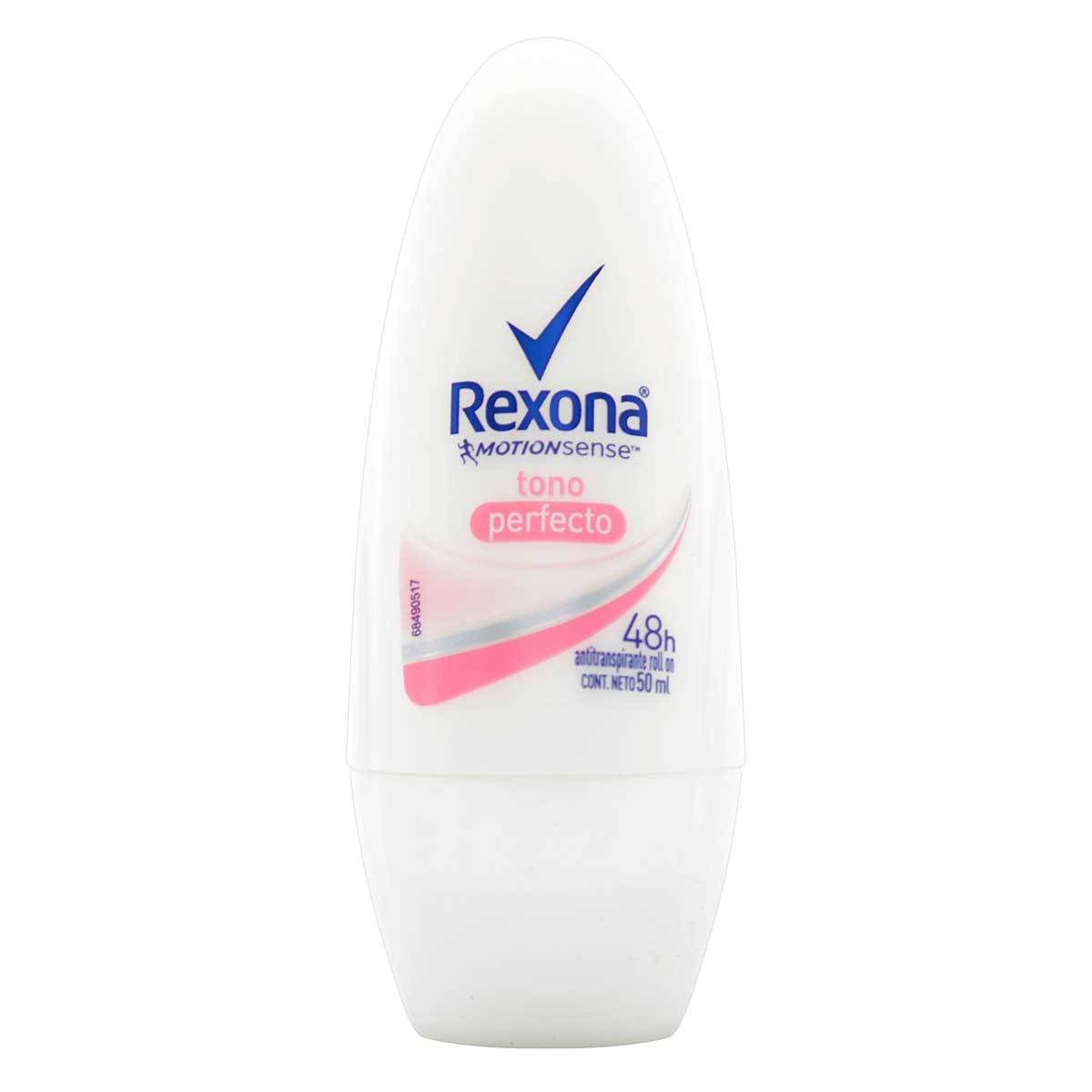 Desodorante Rexona Mujer Motionsense Tono Perfecto Roll On x 50 mL.