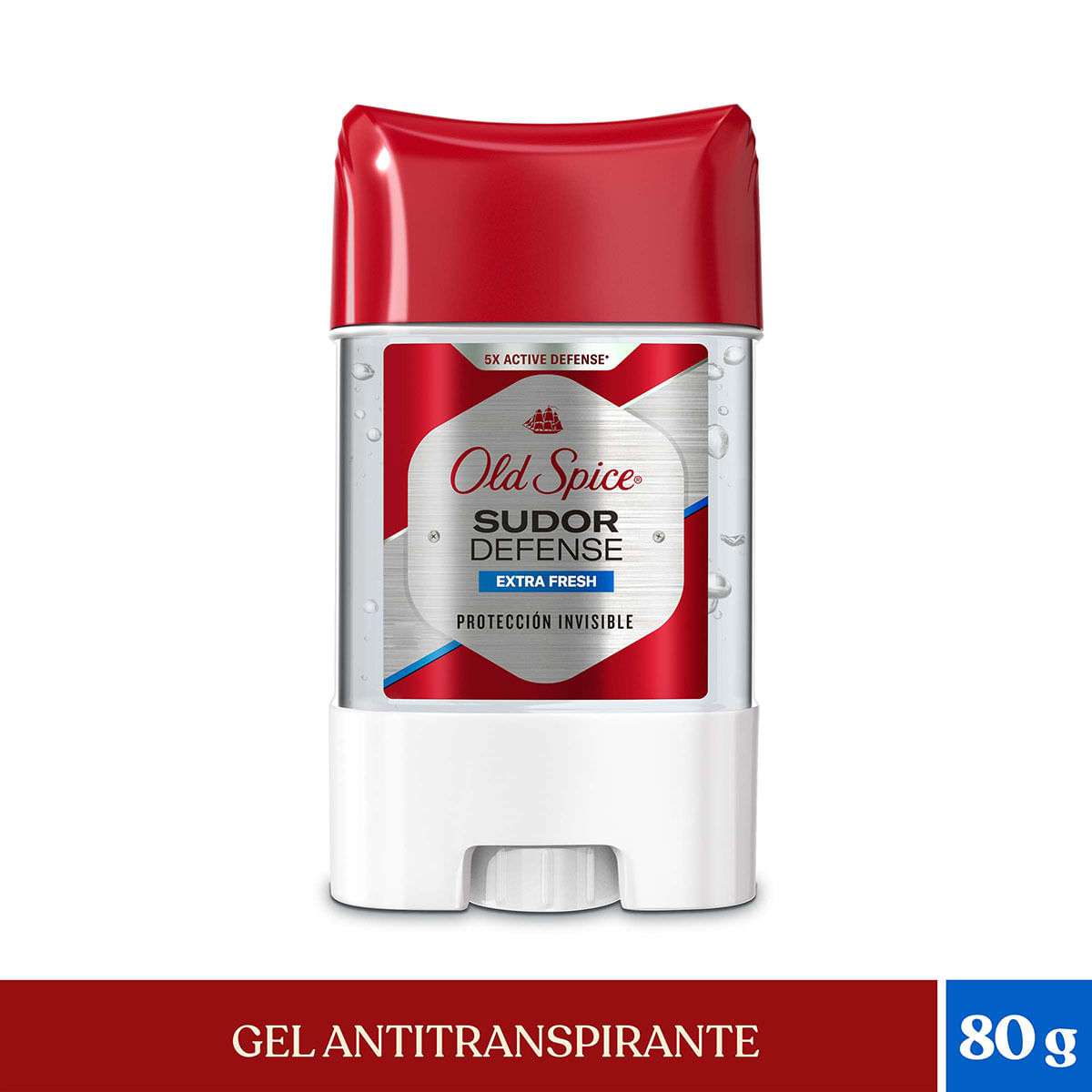 Antitranspirante Old Spice Fresh Clear Gel Barra x 80 g.