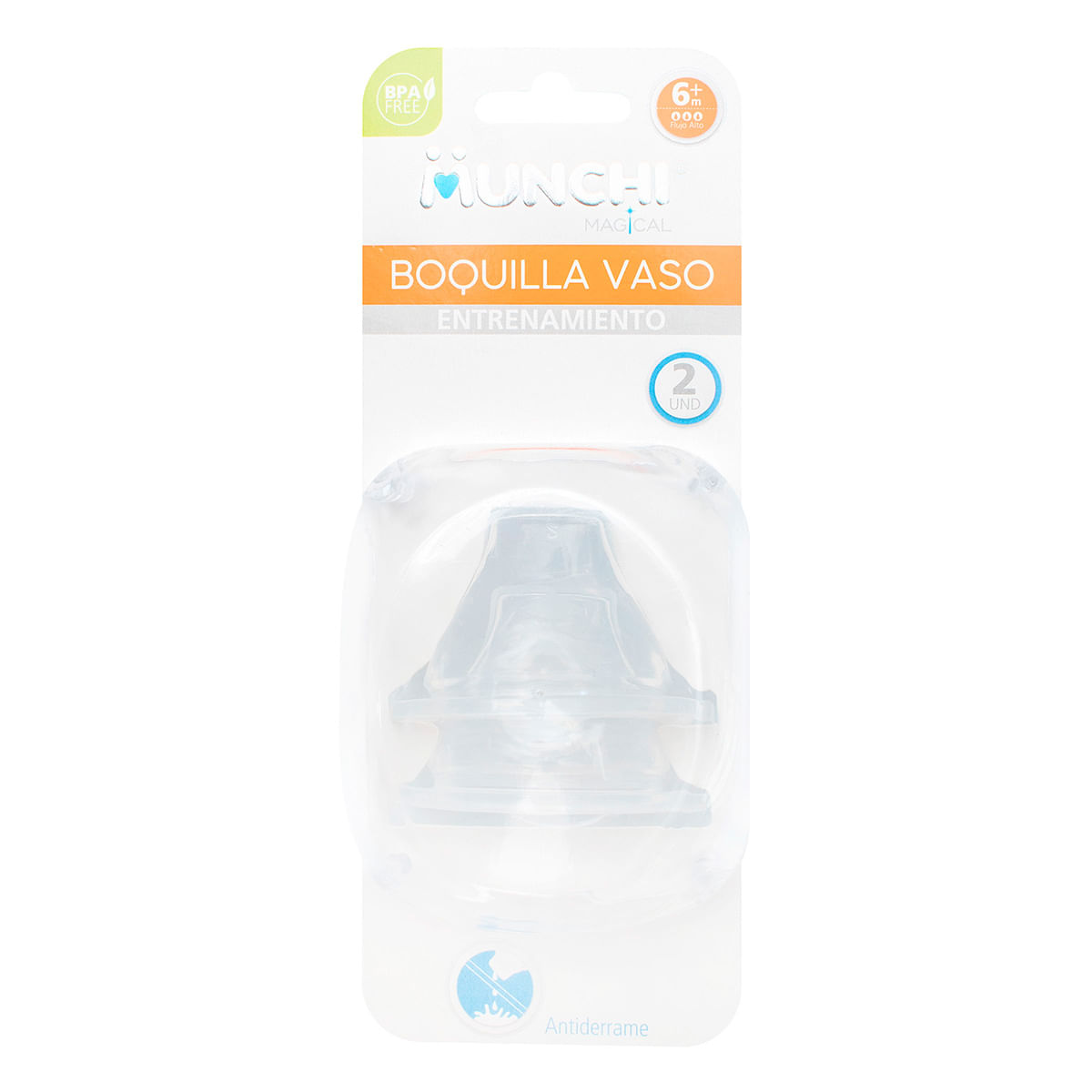 Boquilla Vaso Munchi Magical Entrenamiento Blister x 2 Uds.