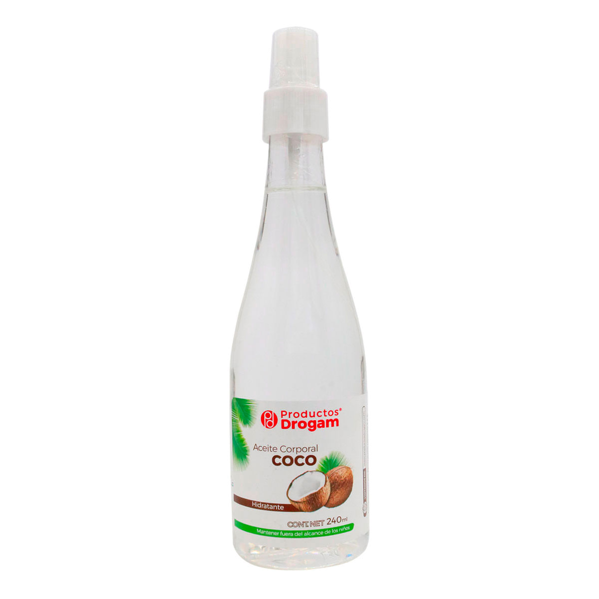 Aceite Corporal Pd Coco Spray X 240 Ml.