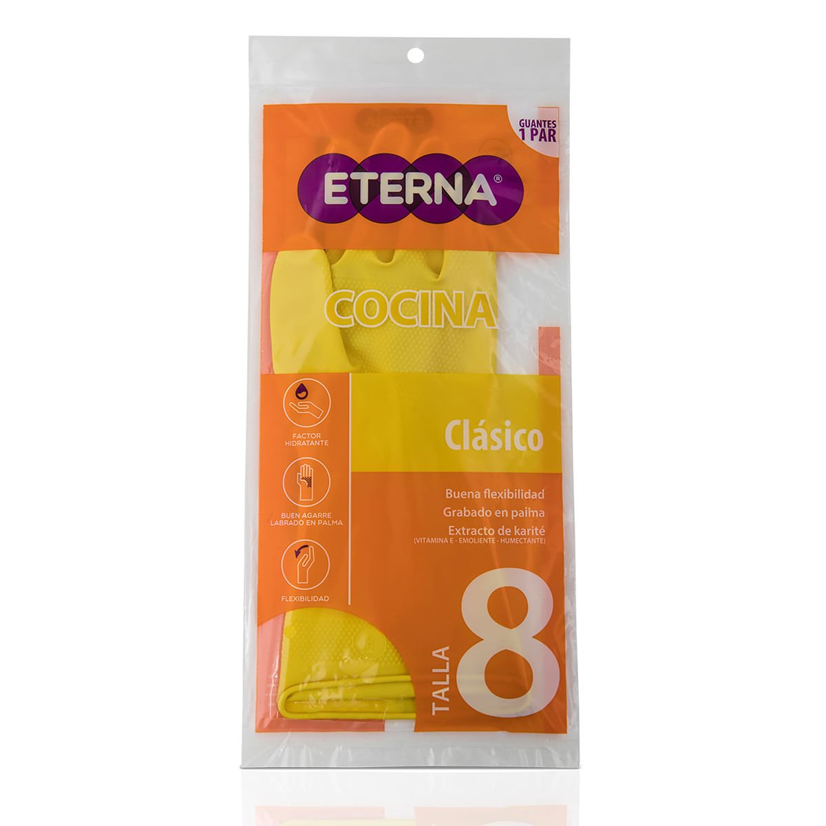 Guantes Eterna Cocina Talla 8 Paquete X 1 Par.