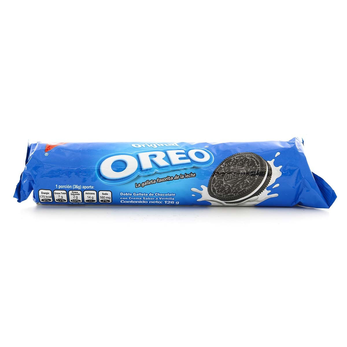 Galletas Oreo Original Tubo x 126 g.