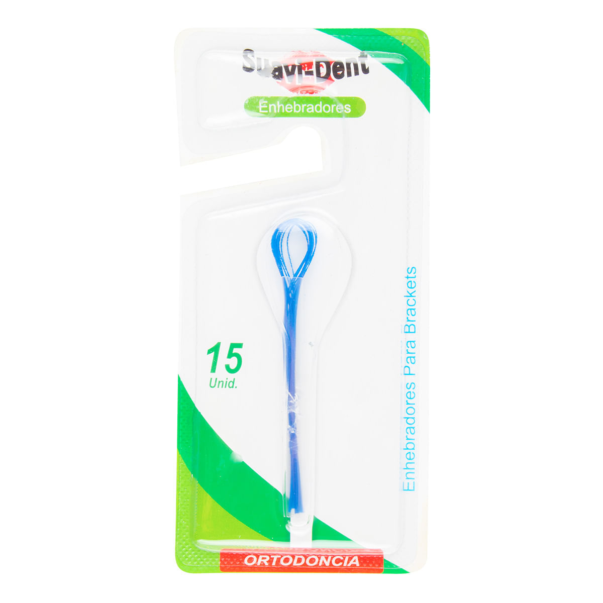 Enhebrador Suavi-Dent Blister x 15 Uds.