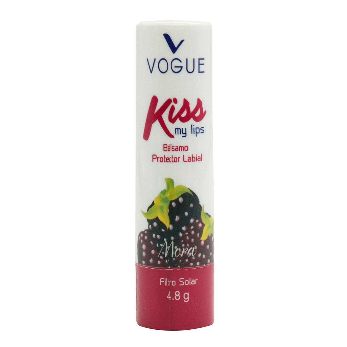 Protector Labial Vogue Kiss My Lips Mora Barra x 4.8 g