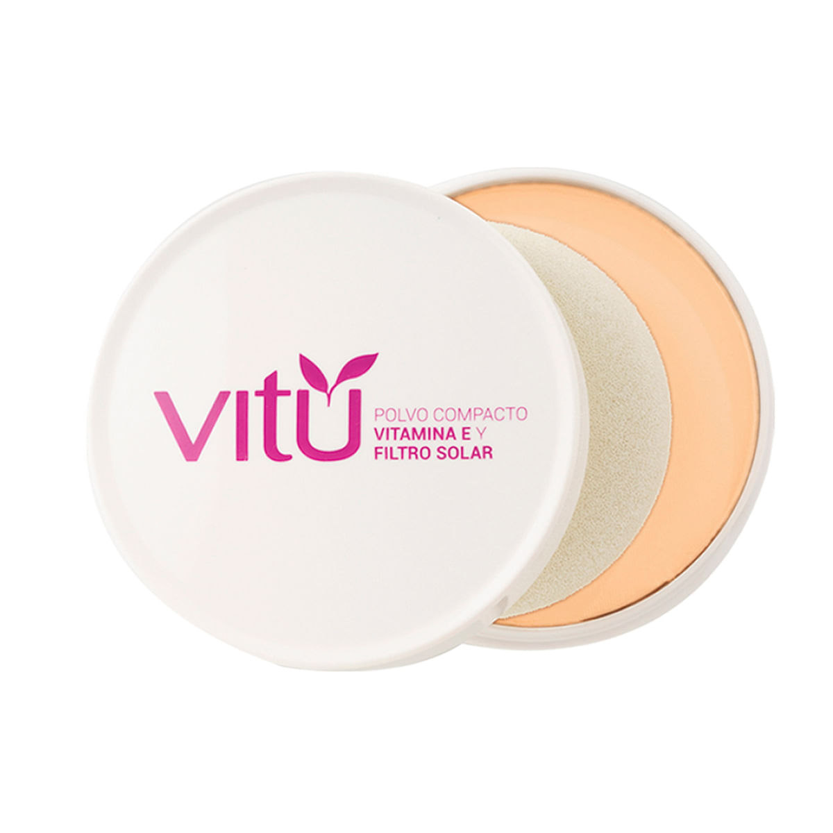 Polvo Compacto Vitú Vitamina E Macadamia Tono 1 Frasco X 1 Ud.
