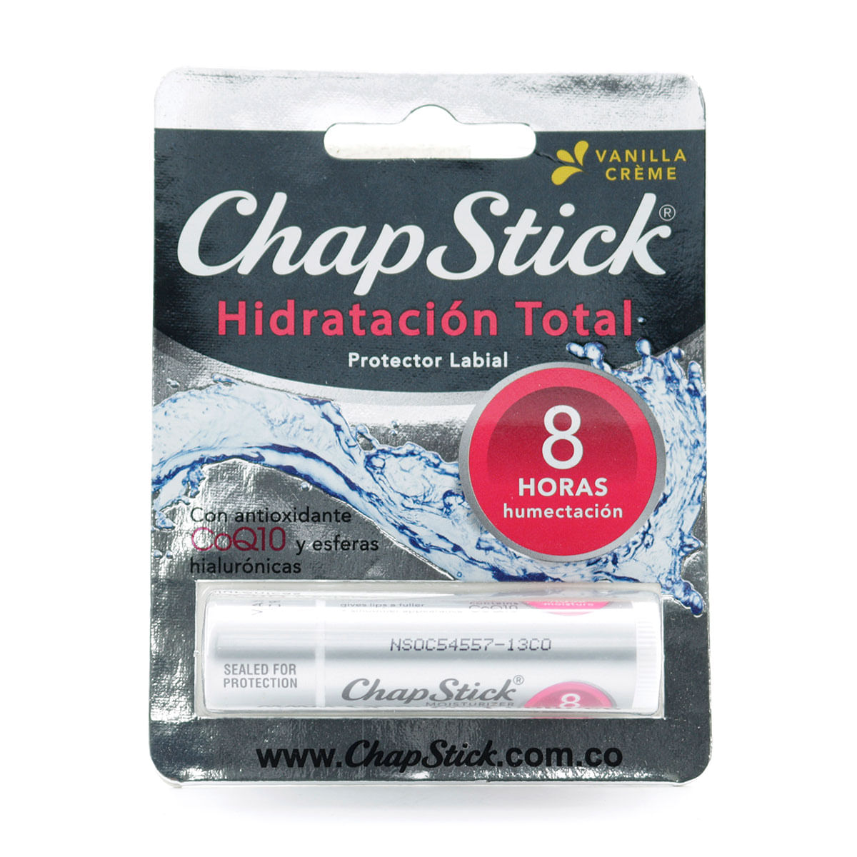 Protector Labial Chap Stick Hidratación Total Blister X 1 Ud.