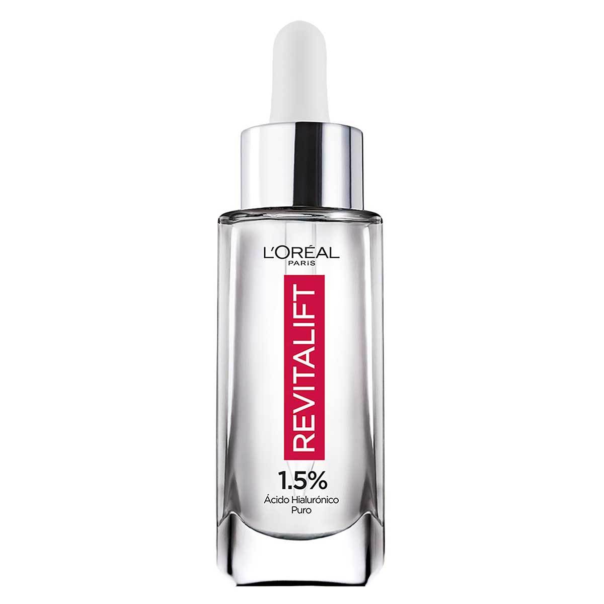 Ácido Hialurónico Revitalift Sérum Rellenador 1.5% LOréal Paris Frasco Gotero x 30 mL
