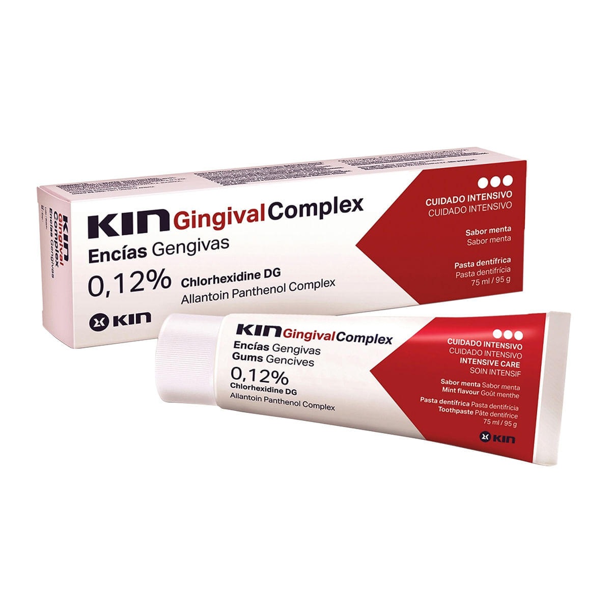 Pasta Dentífrica Kin Gingival Complex Tubo x 75 mL