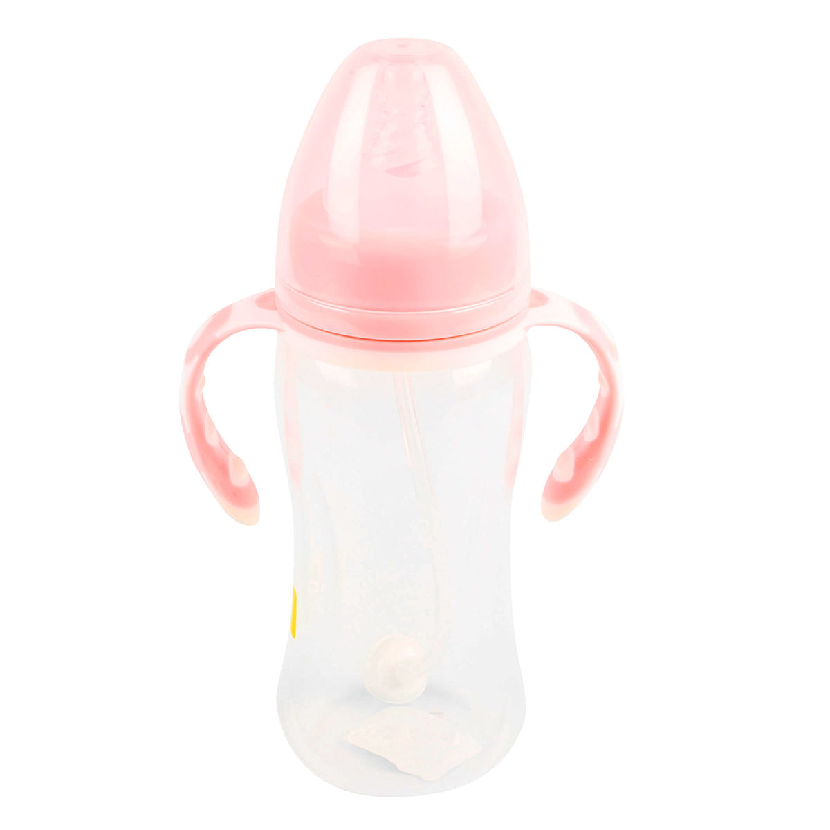 Biberón D Cristal Popocho con Manijas Válvula Antirreflujo x 11 Oz.