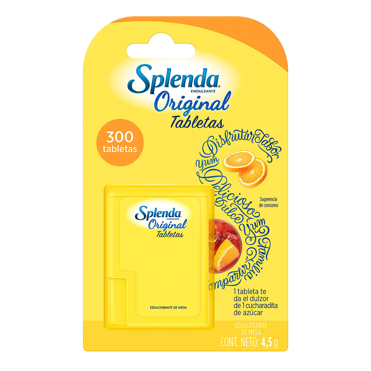 Endulzante Splenda Blister X 300 Tabletas.